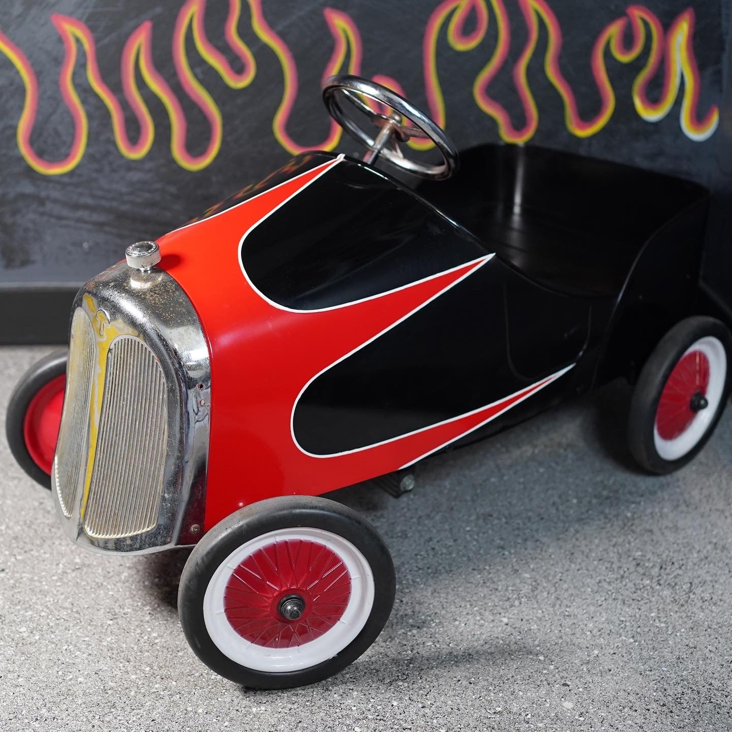 Classic Red Pedal Car – Frost Oak Creek Creations