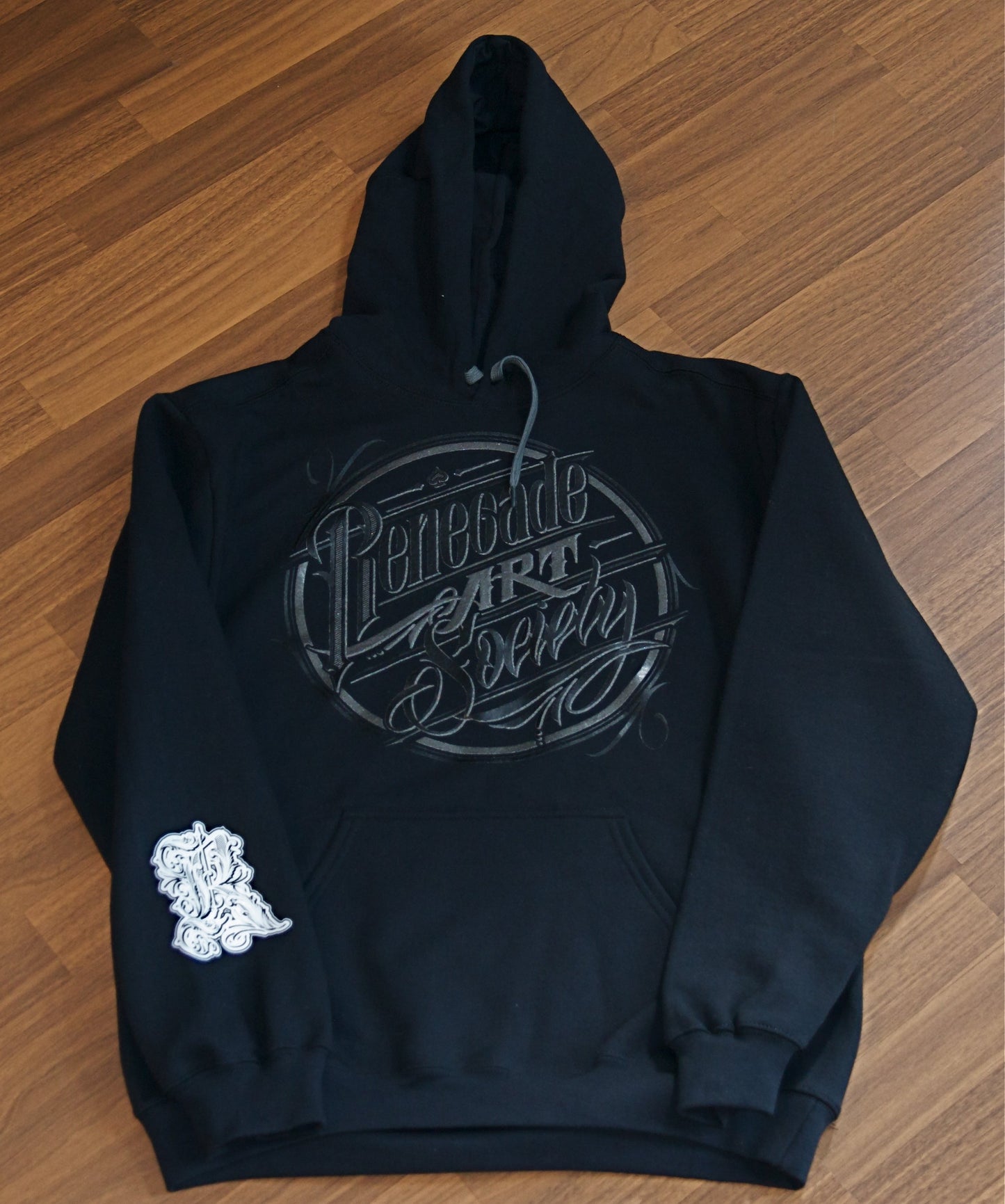 Arcade Gunmetal Hoodie - Black