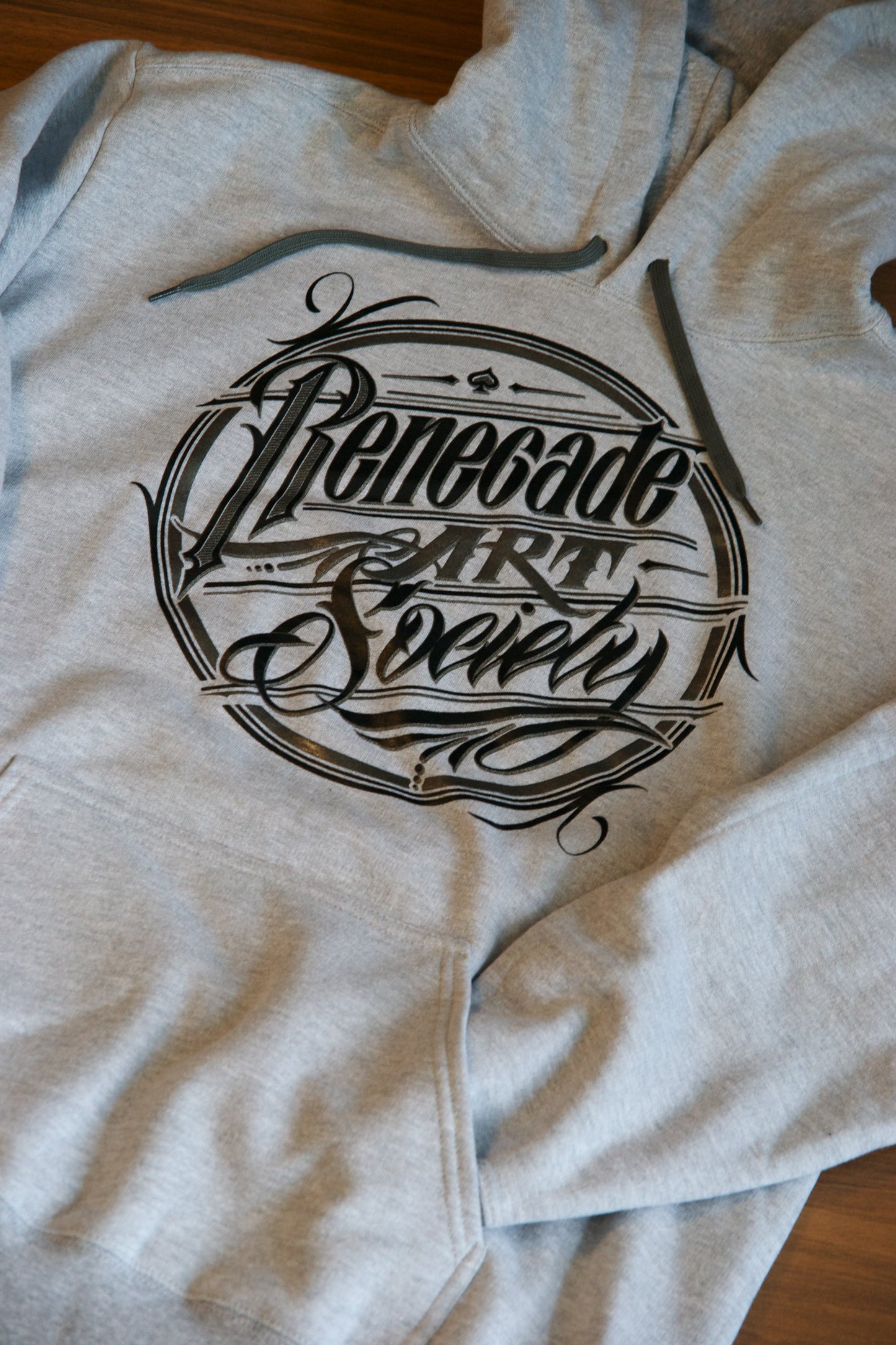 Arcade Gunmetal Hoodie - Grey