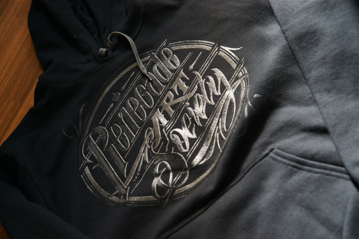 Arcade Gunmetal Hoodie - Black