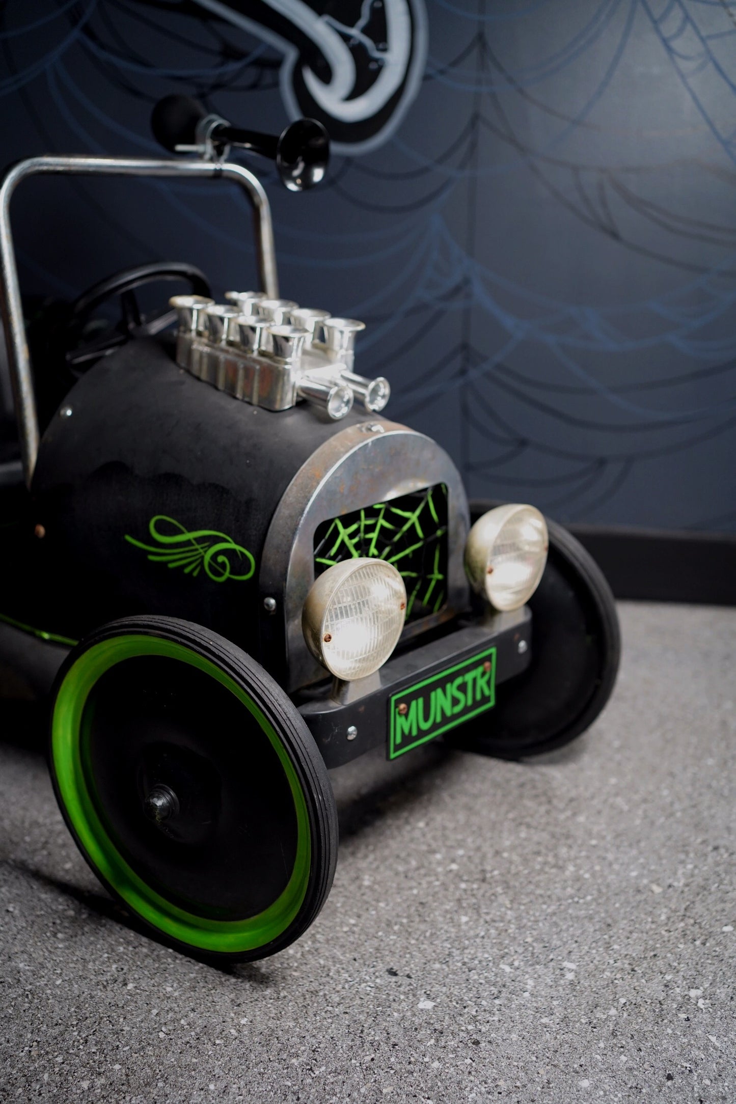 "The Munstr" - Vintage Restored Pedal Car