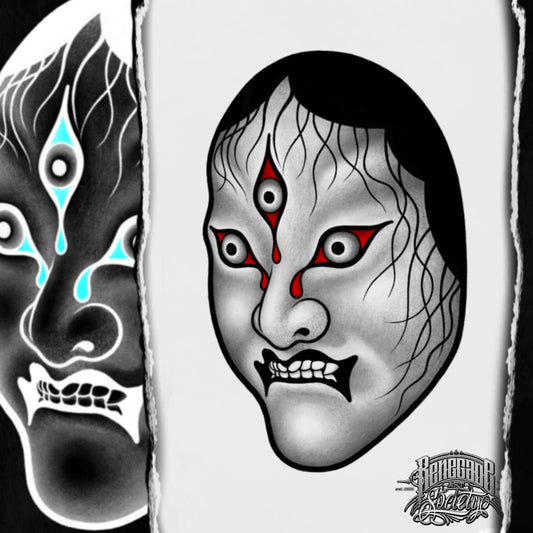 3 Eyes Oni Mask